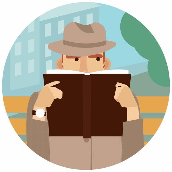 Speurtocht voor detectivefeestje