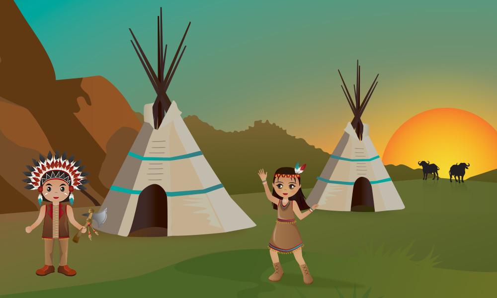 Zelf een tipi maken: perfect voor een kinderfeest!