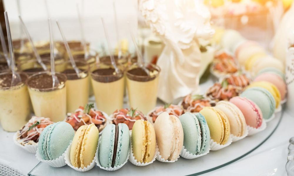 Feestelijke hapjes voor op je trouwfeest