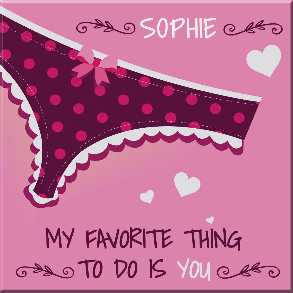 Valentijn canvas Favorite thing