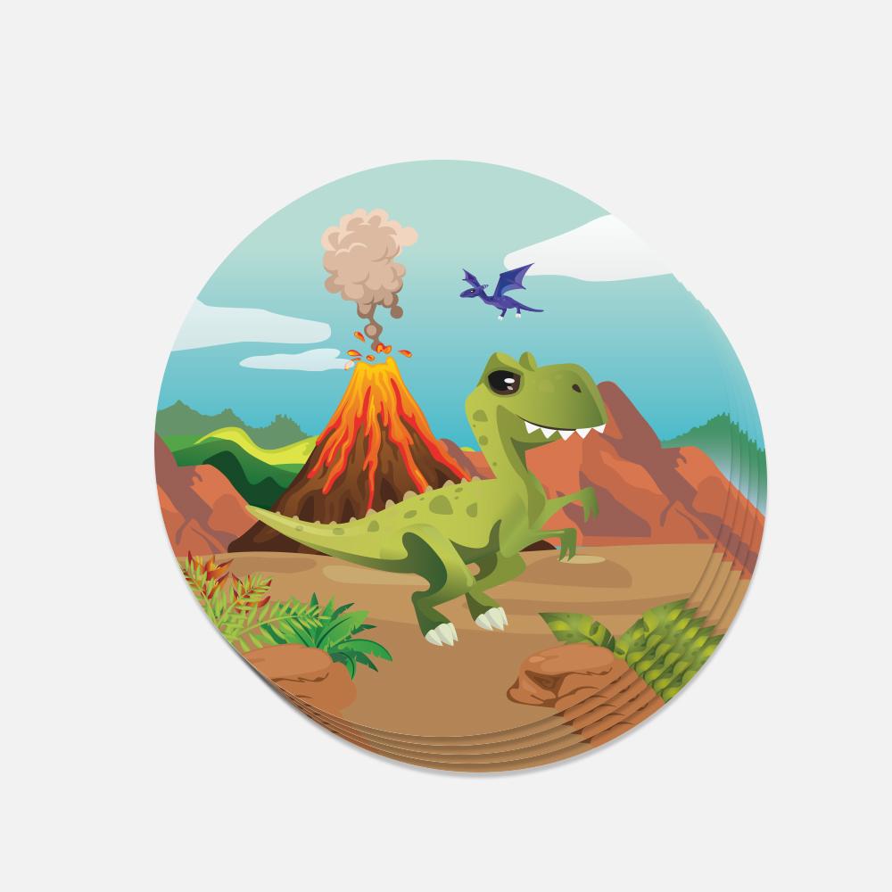 Dino stickers