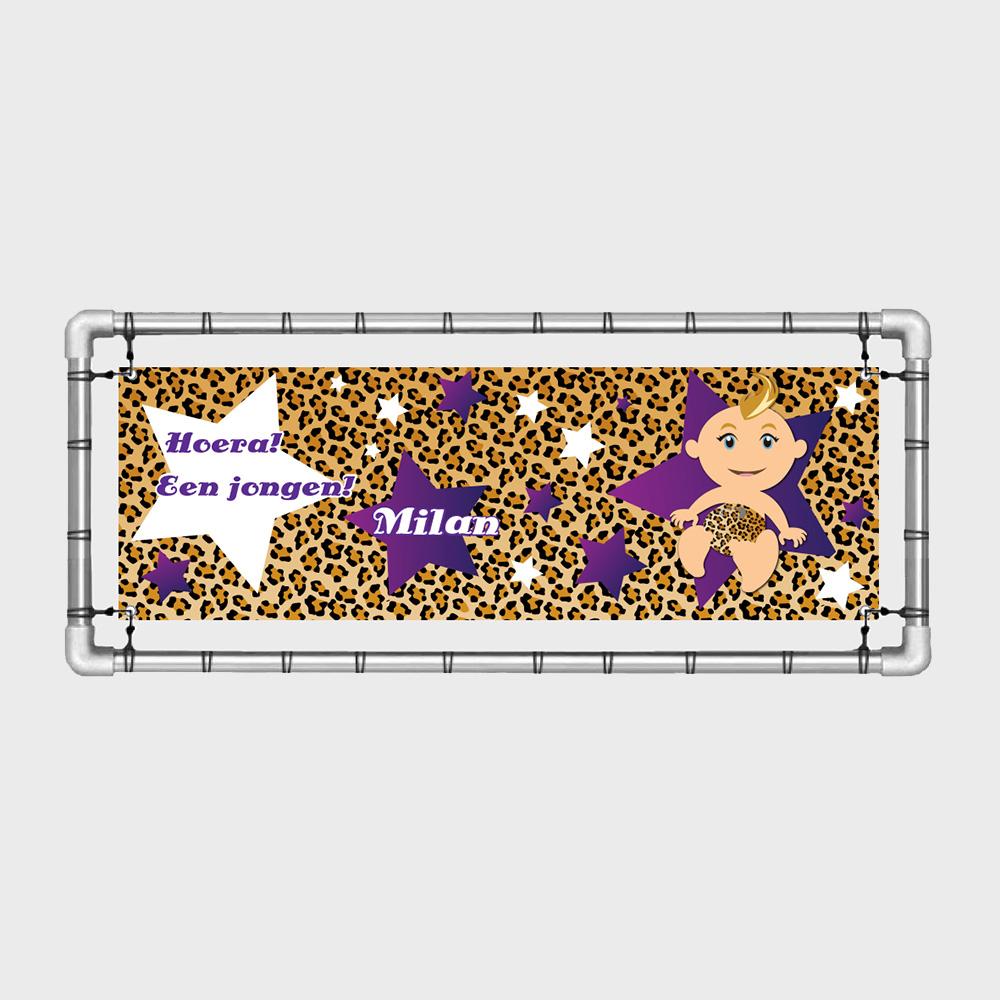 Diva boy spandoek babyshower