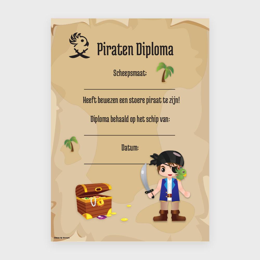 Piraten diploma