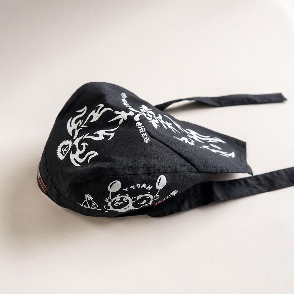 zwarte piraten bandana