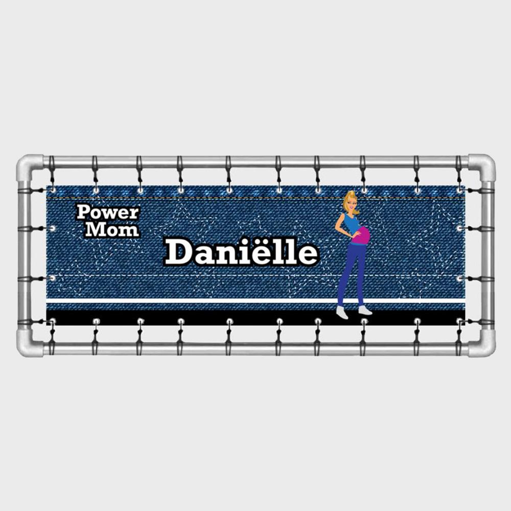 Power Mom spandoek