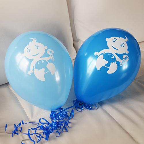 Baby Twins ballonnen voor kraamfeest