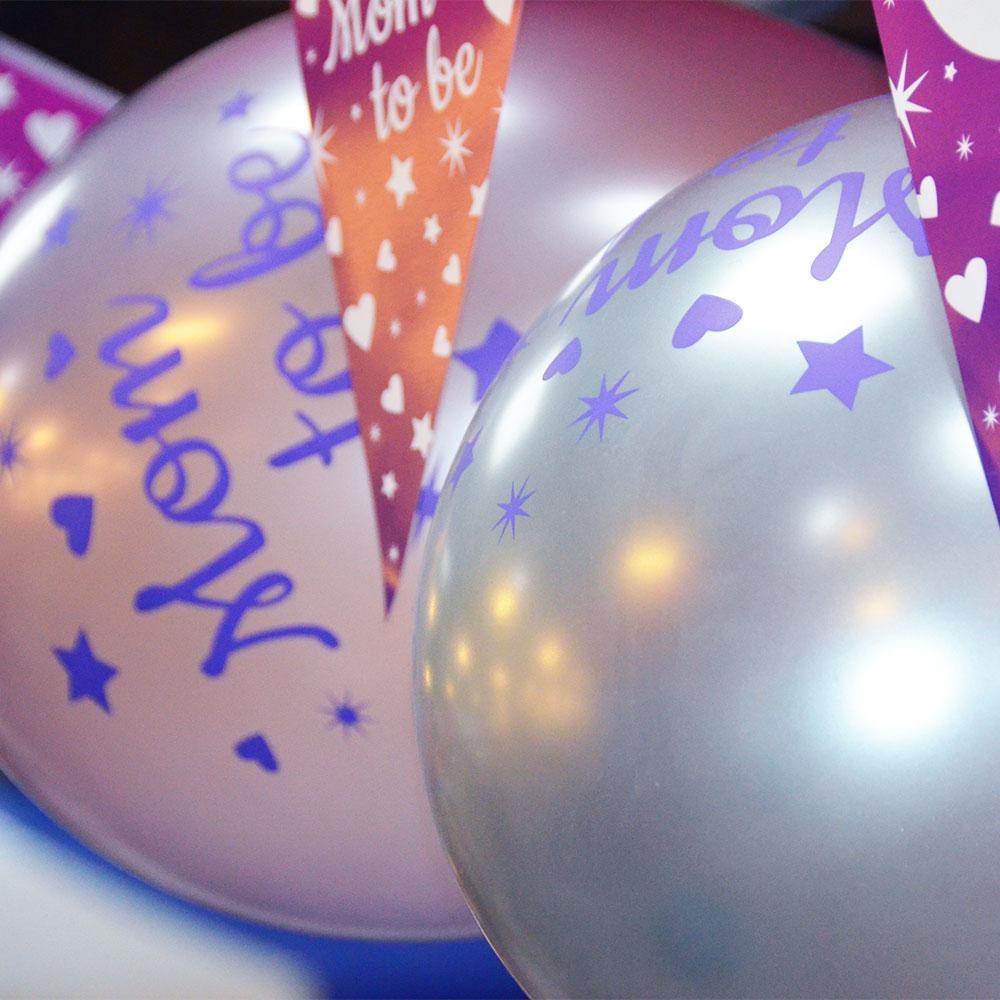 Mom to be metallic ballonnen voor babyshower