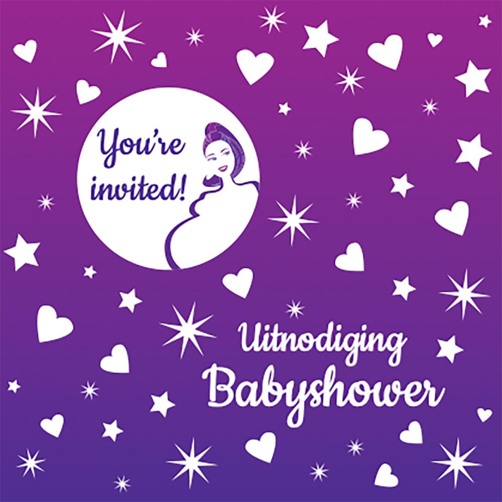 Babyshower uitnodiging van Make My Moment